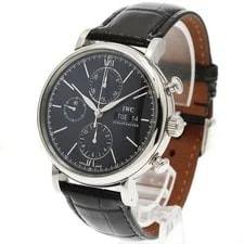 IWC — IWC Portofino IW391008 42mm SS Black #C5237 — Watch — resale