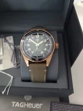 TAG Heuer Autavia Automatic 42mm Smokey Khaki Green - WBE5190.FC8268 2