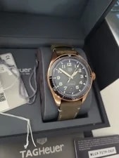 TAG Heuer Autavia Automatic 42mm Smokey Khaki Green - WBE5190.FC8268 4