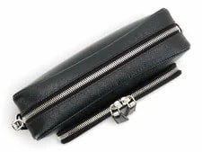 Prada Triangle Embossed Crossbody Messenger Pochette 4