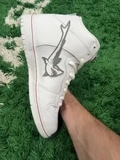 Nike SB Dunk High Oski Shark Size 10.5M | Ships Fast 3
