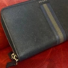 Prada Long Wallet Travel Case Passport From Japan 3
