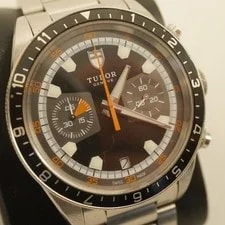 Tudor Heritage Chrono 70330N 42mm Bk/gy B&S - USA 3