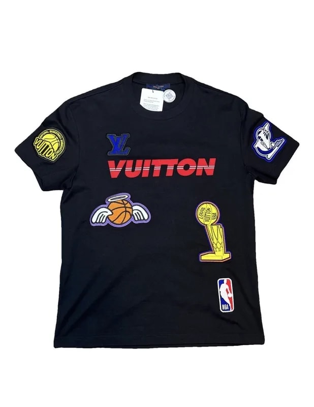 Louis Vuitton — Louis Vuitton LV X NBA Collaboration Patch T-Shirt — streetwear — resale