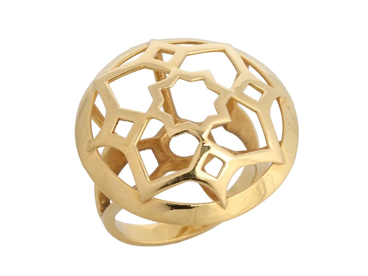 Tiffany & Co. — Tiffany & Co. 18K Yellow Gold Marrakesh Zellige — Jewelry — resale