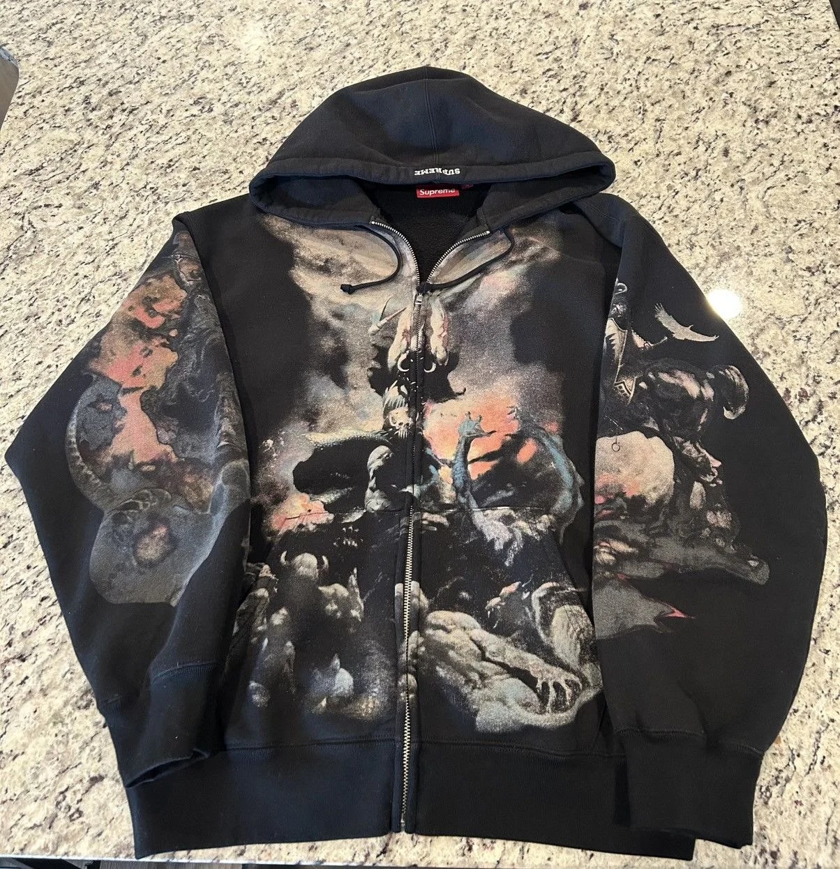 Supreme — Supreme Zip Up Hoodie — streetwear — resale