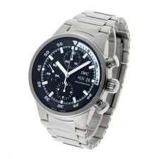 IWC Aquatimer Chronograph IW371928 Stainless Steel 42mm Black Dial #HIW116 4