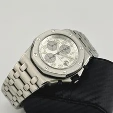 Audemars Piguet Royal Oak Offshore White Themes Stainless Steel 26020ST B&P 42mm 3