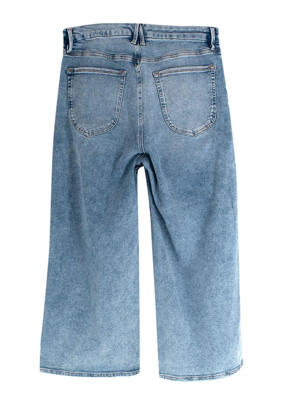 Good American Light Wash Baggy Style Jeans 3
