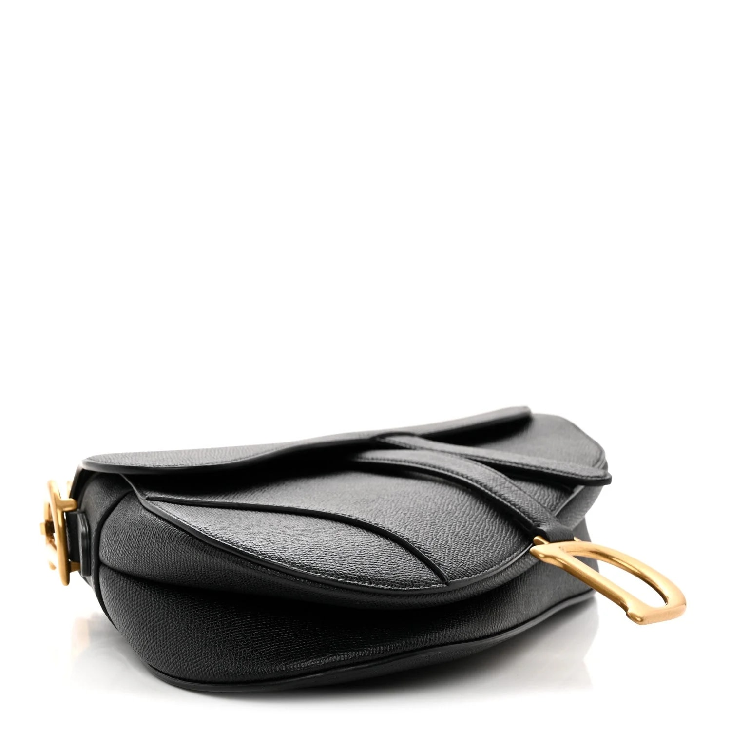 Grained Saddle With Strap 4