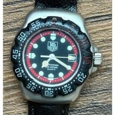 Tag Heuer — TAG Heuer Formula 1 374.508 Professional 200M Black Quartz — Watch — resale