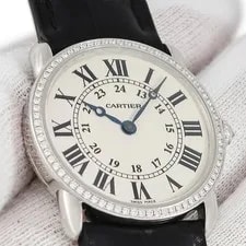 Cartier Ronde Louis WR000251 Quartz 29mm Beige #HD318 4