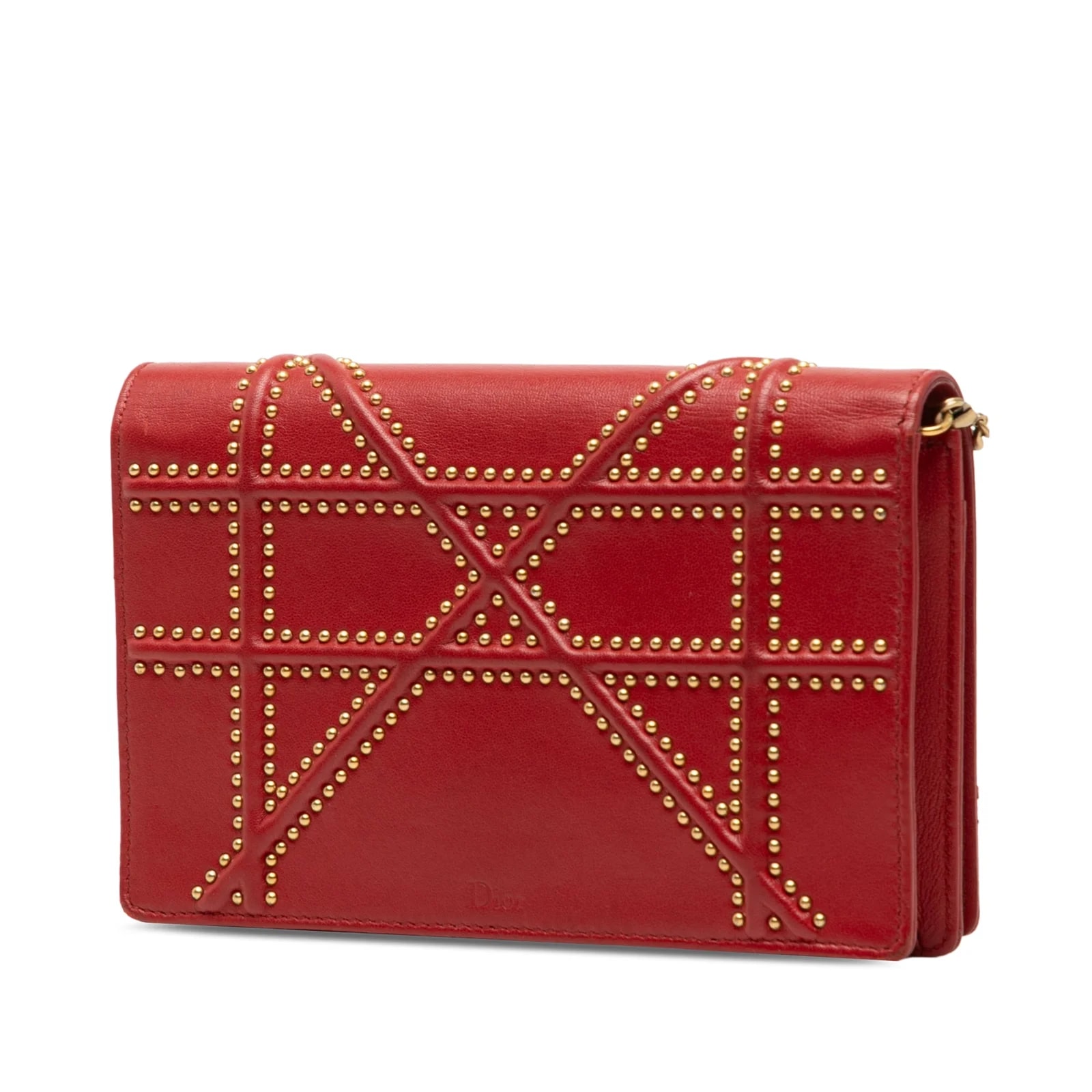 Studded Diorama Wallet on Chain 2