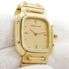 Audemars Piguet Lady Rope BA66050 / 592BA 18K Yellow Gold 24mm Gold Dial #HDW066 4