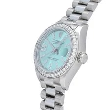 Rolex Datejust 279136RBR 28mm Platinum Blue #WW202 2