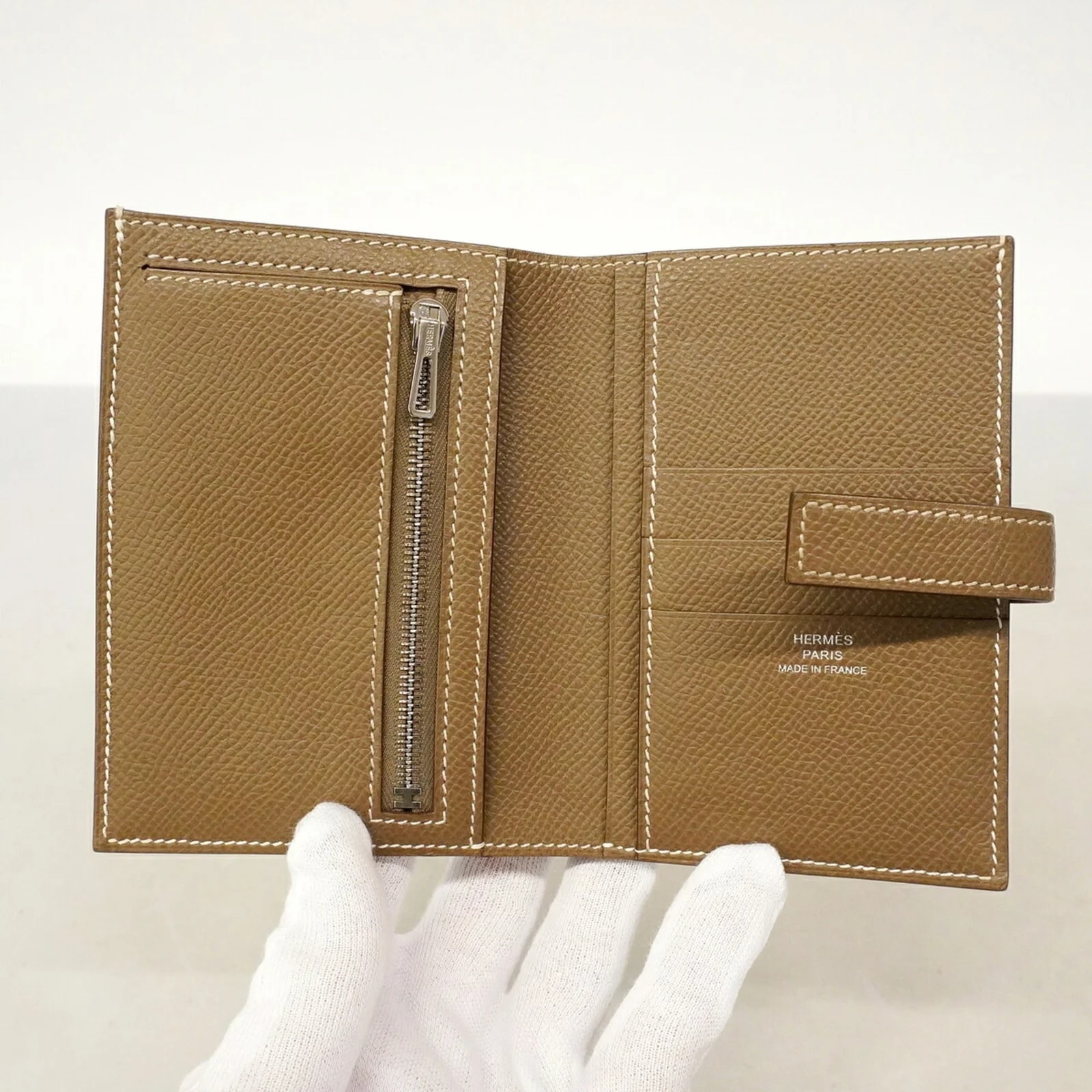 Hermes Etoupe Wallet (Bi-Fold) 4