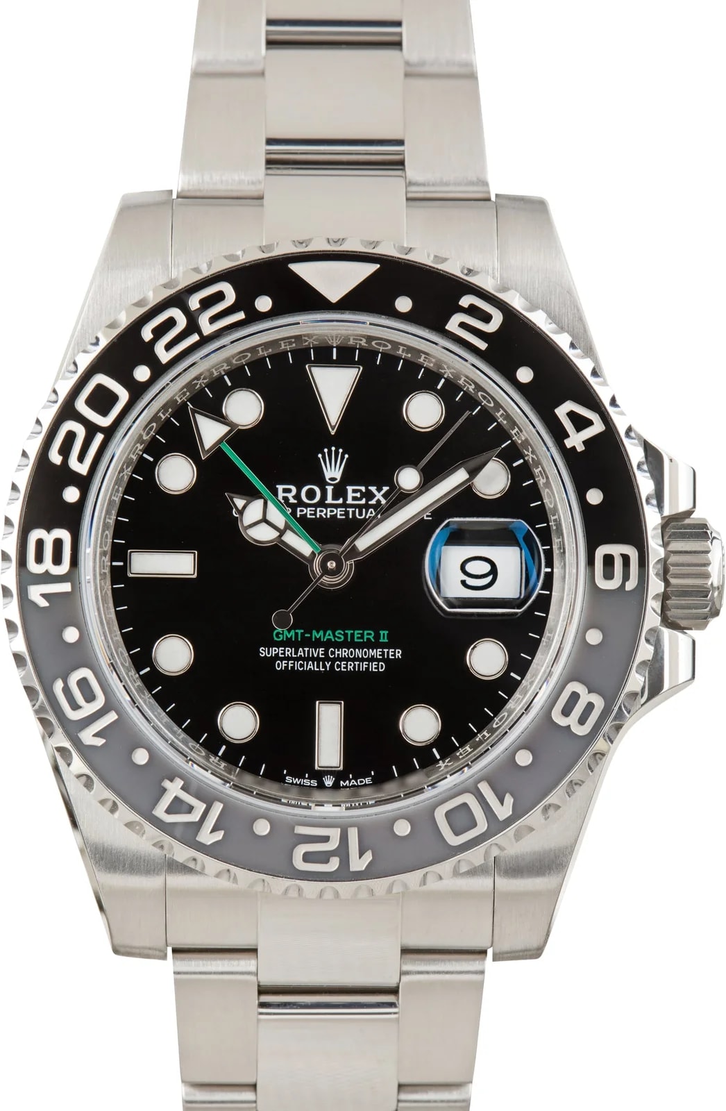 Rolex GMT-Master II Ref 126710GRNR Steel Bruce Wayne 2