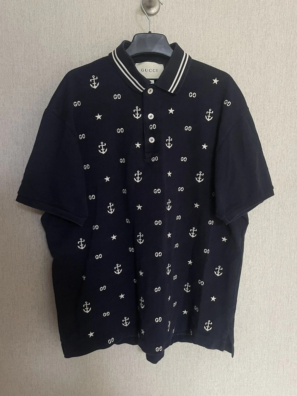 Gucci — Gucci GG Monogram Polo With Anchor — streetwear — resale