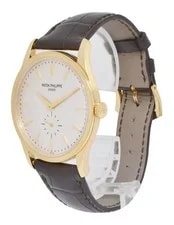 Patek Philippe Calatrava 5196 18k Yellow Gold 37mm Manual 5196J 3