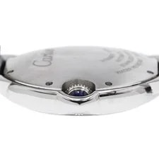 Cartier Ballon Bleu W69017Z4 36mm SS Silver Dial Automatic Leather Strap #C252 3