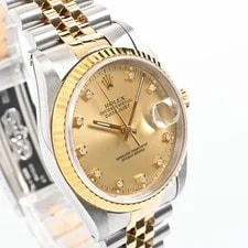 Rolex 16233G Yellow Case Size 36mm 4