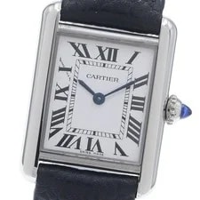 Cartier — Cartier Tank Must SM WSTA0042 Silver Dial Quartz Watch_961921 — Watch — resale