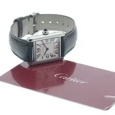 Cartier Tank Must SM WSTA0042 Silver Dial Quartz Watch_961921 2