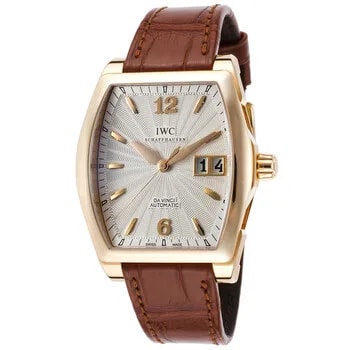 IWC — Da Vinci Silver Dial 18kt Rose Gold Brown Leather IW452311 — Watch — resale