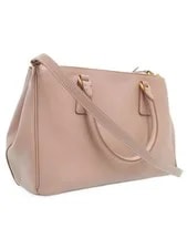Prada Lux Galleria Double Zip in Cammeo 2