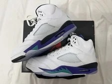 Jordan — Size 9.5 - Air Jordan 5 Retro 2025 Grape — Sneaker — resale
