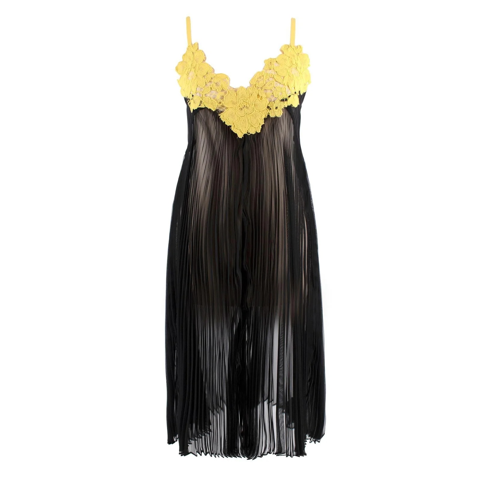 Sacai & Belted Floral Lace Dress 3
