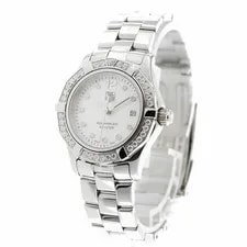 TAG Heuer Aquaracer WAF1416 Diamond Bezel Quartz From Japan 2