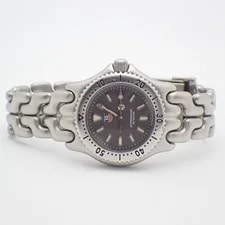 TAG Heuer S/el Quartz Gray Dial Genuine SS Bracelet S99.215 [Ioki 2
