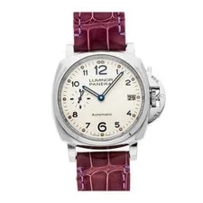 Panerai — Panerai Luminor Due Auto Steel 38mm White Ivory Dial Date PAM 903 — Watch — resale