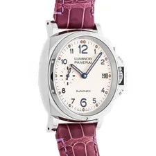 Panerai Luminor Due Auto Steel 38mm White Ivory Dial Date PAM 903 3