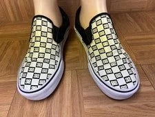 Sz 10.5 - Vans X Lafc 3252 LA Football Club Supporters Slip on Shoes North End 4