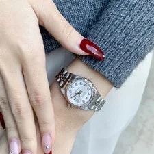 Rolex Datejust 10P New Diamond Silver Dial Silver 79174G Watches 4