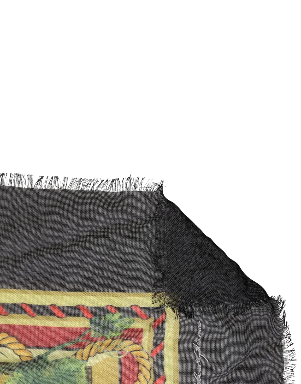 Dolce & Gabbana Pumpkin Stole 137cm X 133cm Scarf 2