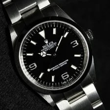 Rolex Explorer 1 114270 Black Case Size 36mm X 36mm 2