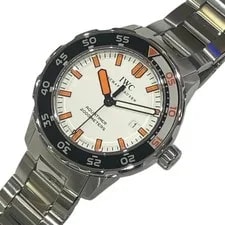 IWC — IWC Aquatimer IW356807 White Stainless Steel Automatic #OK874 — Watch — resale