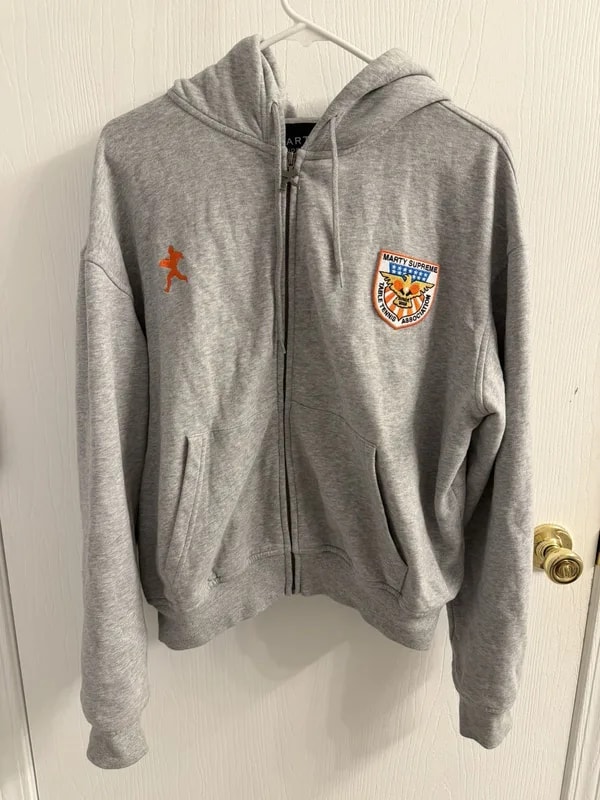 Supreme — Marty Supreme X Nahmias Zip Up — streetwear — resale