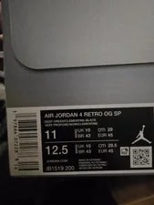 Undefeated X Air Jordan 4 2025 2