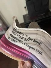 Off-White Air Max 97 Serena Williams Size 11.5 Great Condition OG All 4
