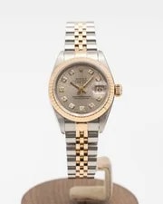 Rolex Datejust 26mm 69173 Two Tone Gold Diamond Dial X Serial (1991) 4