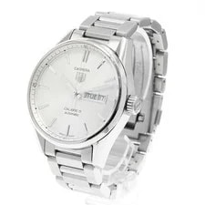 Tag Heuer — TAG Heuer Carrera Calibre 5 WAR201B-1 41mm SS Silver #C8849 — Watch — resale