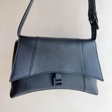 Balenciaga — Balenciaga Downtown Matte Flap Closure All - Excellent #1X6YKUQ — Handbag — resale