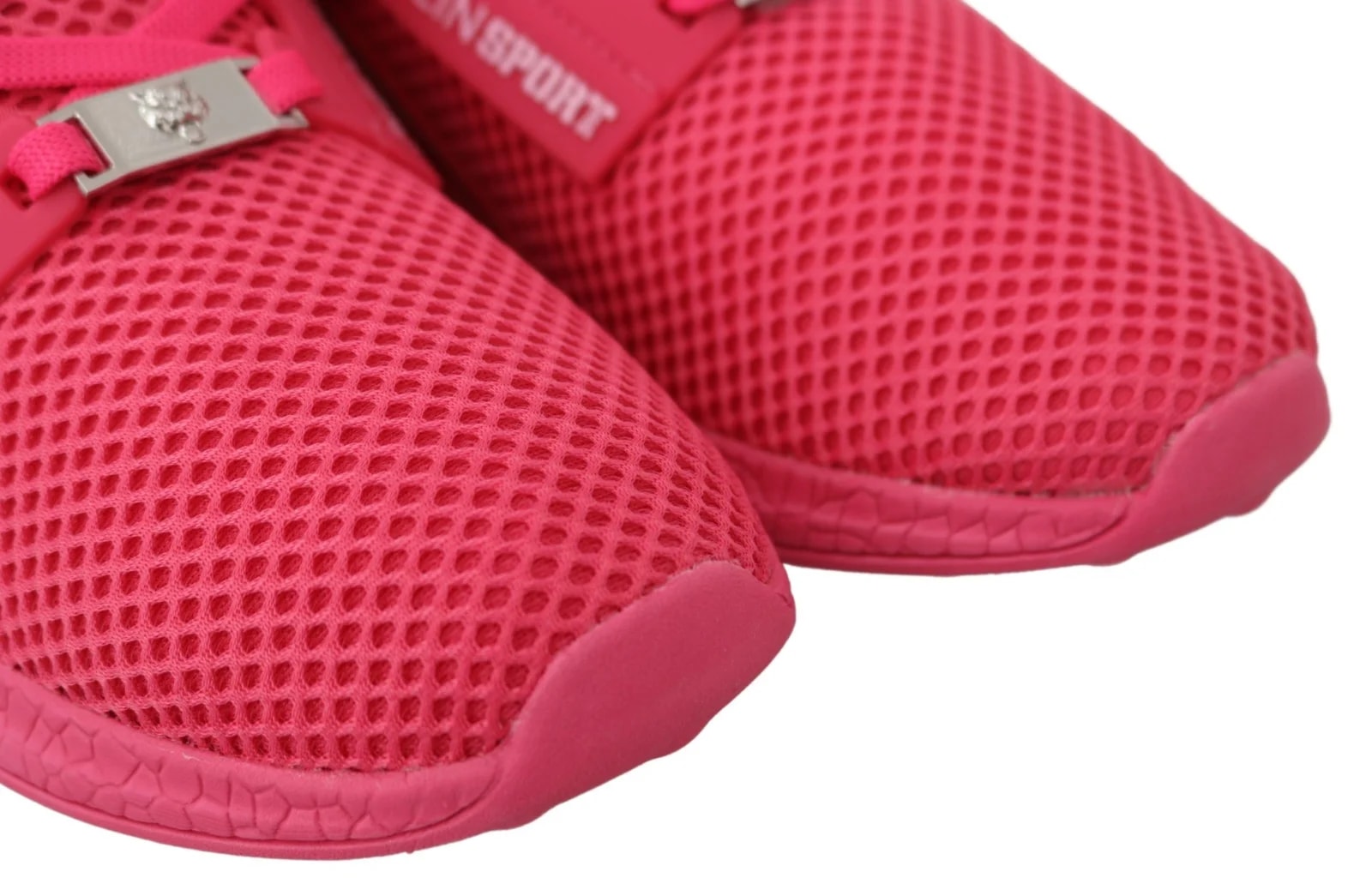 Plein Sport Fuxia Beetroot Polyester Runner Becky Shoes 3