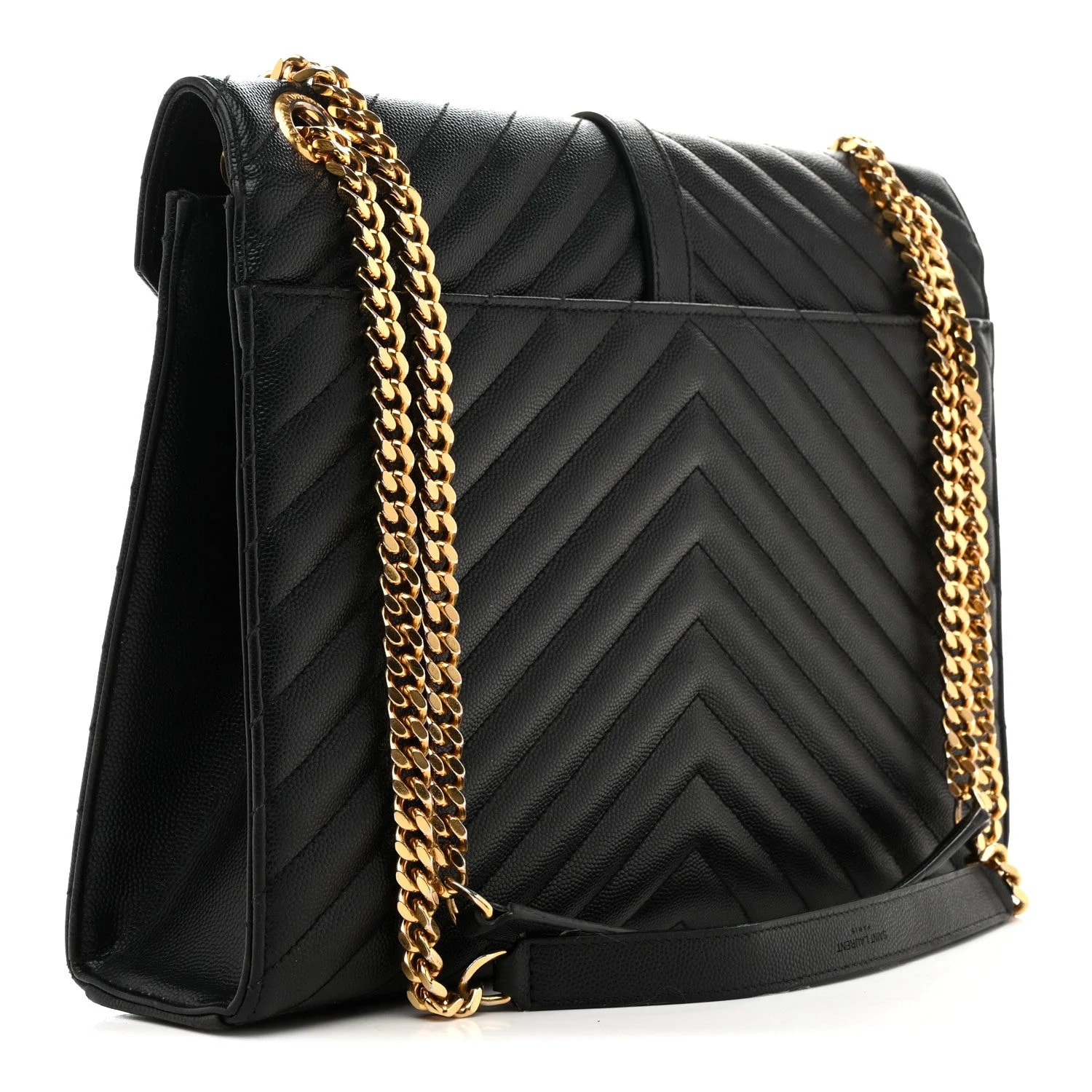 Grain de Poudre Textured Mixed Triquilt Small Monogram Satchel 3