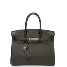 Noir — Hermes Birkin 30 89 Togo (po052126a0) — Handbag — resale