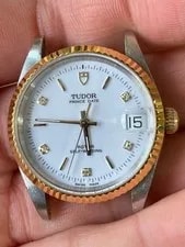 Tudor — Tudor 72033 Stainless Steel 2824-2 Automatic Movement Aftermarket Bezel — Watch — resale